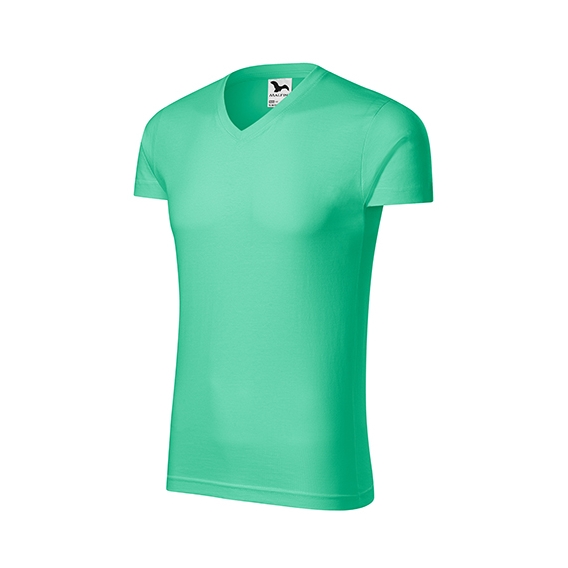 Slim Fit V-neck Tričko pánske