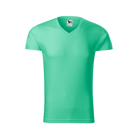 Slim Fit V-neck Tričko pánske