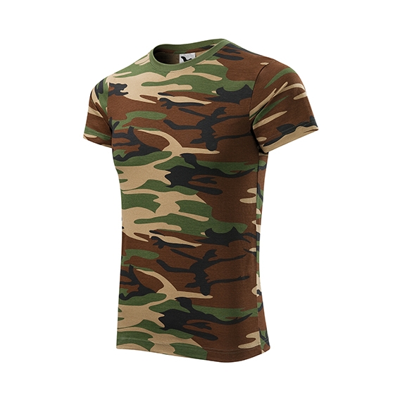Camouflage Tričko unisex