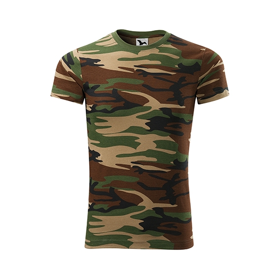 Camouflage Tričko unisex