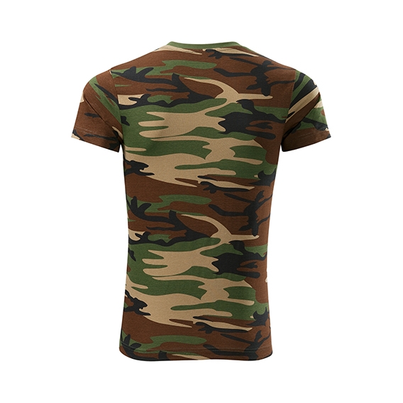 Camouflage Tričko unisex