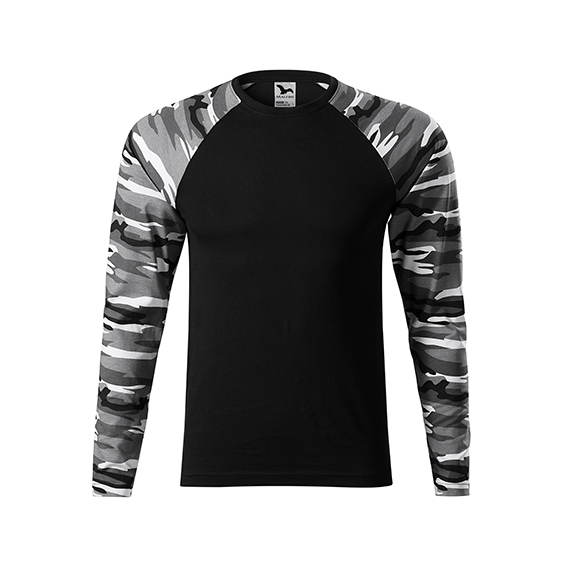Camouflage LS Tričko unisex