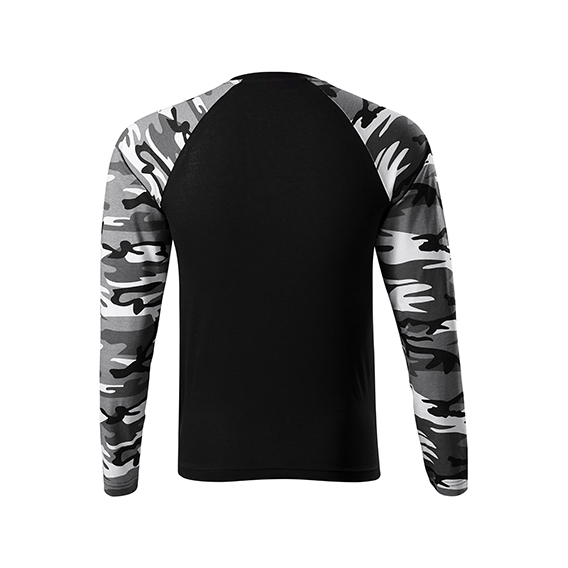 Camouflage LS Tričko unisex
