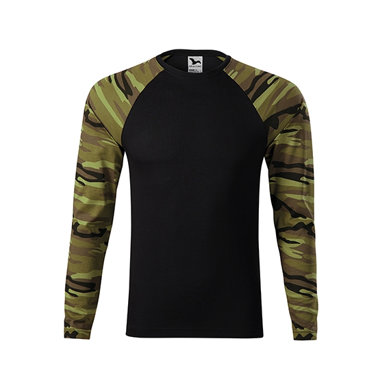 Camouflage LS Tričko unisex