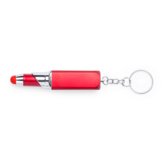 Brelok do kluczy "pomadka", długopis, touch pen