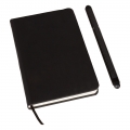 Notebook cca A6 s guľôčkovým perom a viečkom, dotykové pero