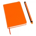 Notebook cca A6 s guľôčkovým perom a viečkom, dotykové pero