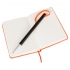 Notatnik ok. A6 z długopisem z zatyczką, touch pen