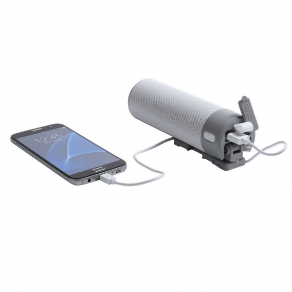 Uchwyt do selfie, power bank 2000 mAh, głośnik