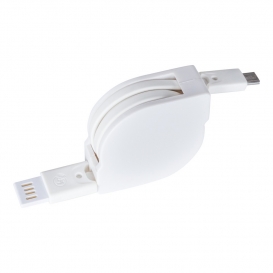 Zwijany kabel do ładowania