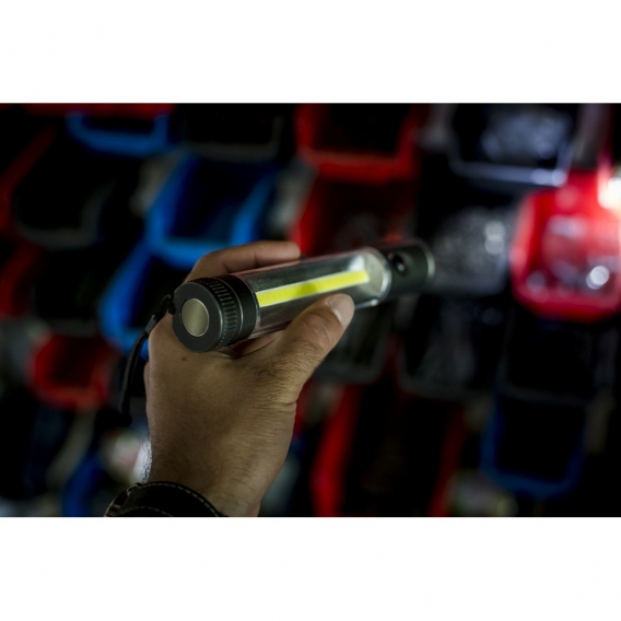 Latarka 1 LED + COB