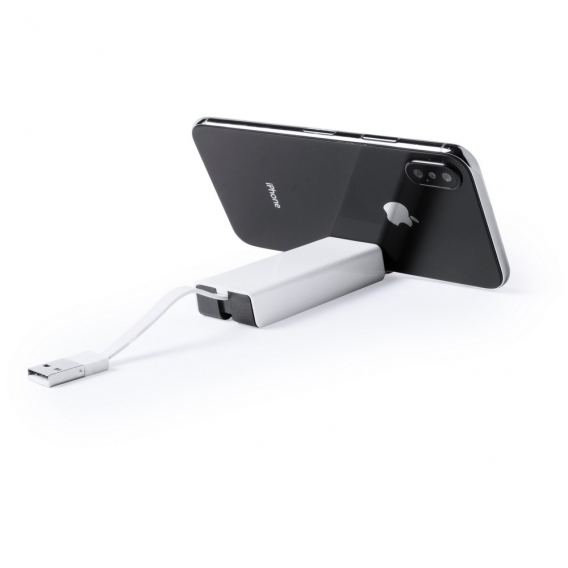 Hub USB 2.0, stojak na telefon