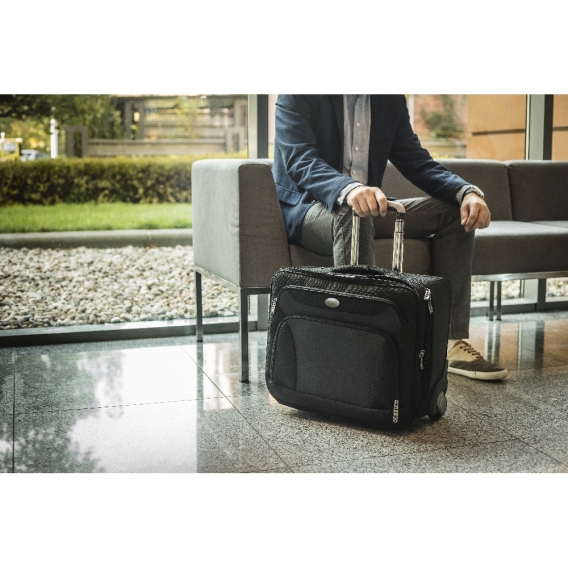 Walizka, torba podróżna na kółkach, torba na laptopa 17"