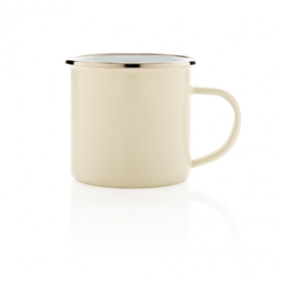 Emaliowany kubek w stylu vintage 350 ml
