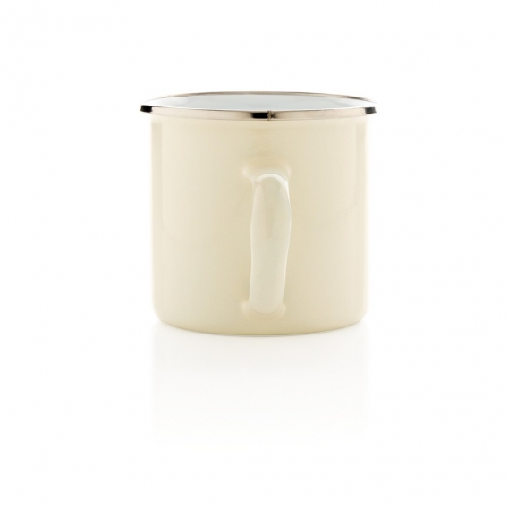 Emaliowany kubek w stylu vintage 350 ml