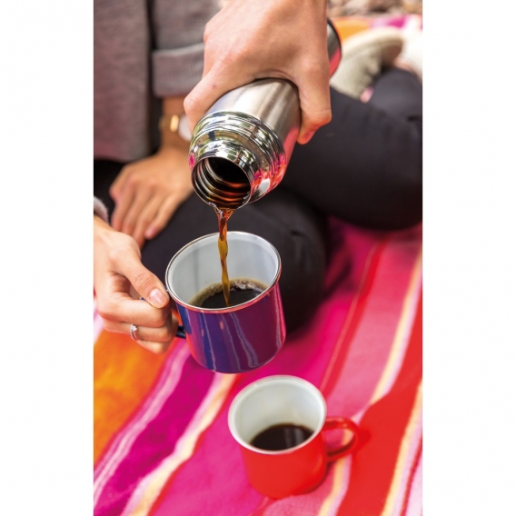 Emaliowany kubek w stylu vintage 350 ml