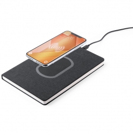 Notebook A5, 5 W bezdrôtová nabíjačka