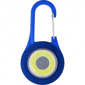 Karabińczyk z lampką COB LED