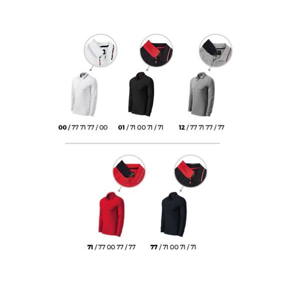 Contrast Stripe LS Polokošeľa pánska