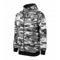 Camo Zipper Mikina pánska