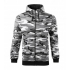 Camo Zipper Mikina pánska