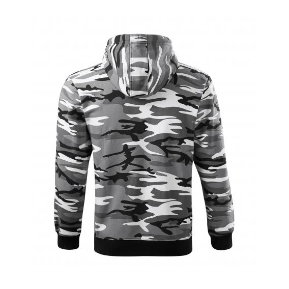Camo Zipper Mikina pánska