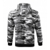Camo Zipper Mikina pánska