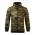 Camo Zipper Mikina pánska
