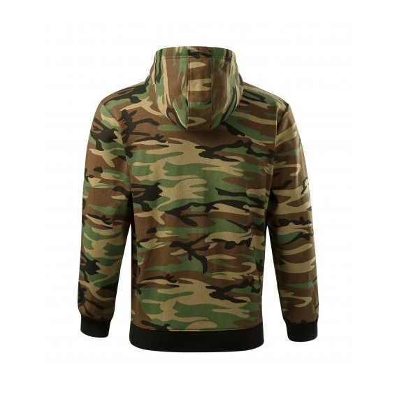 Camo Zipper Mikina pánska