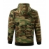 Camo Zipper Mikina pánska