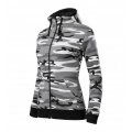 Camo Zipper Mikina dámska