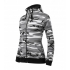 Camo Zipper Mikina dámska