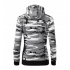 Camo Zipper Mikina dámska
