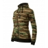 Camo Zipper Mikina dámska