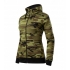 Camo Zipper Mikina dámska