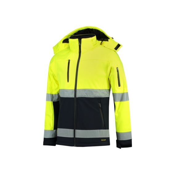 Bi-color EN ISO 20471 Softshell Softshellová bunda unisex