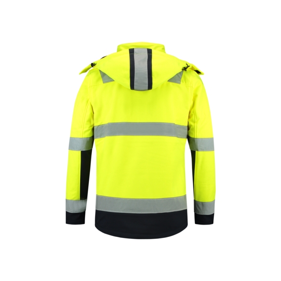 Bi-color EN ISO 20471 Softshell Softshellová bunda unisex