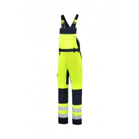 Bib & Brace High Vis Bicolor Pracovné nohavice s trakmi unisex