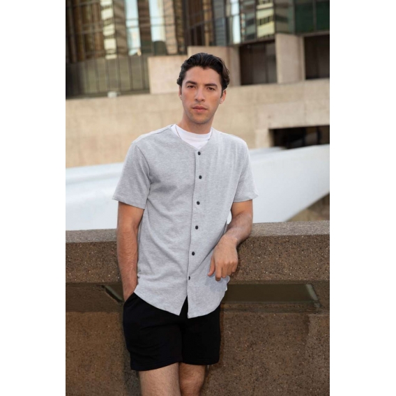 UNISEX THICK KNIT BASEBALL JERSEY