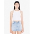 WOMEN'S COTTON SPANDEX CROP TANK