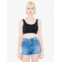 COTTON SPANDEX CROP TANK