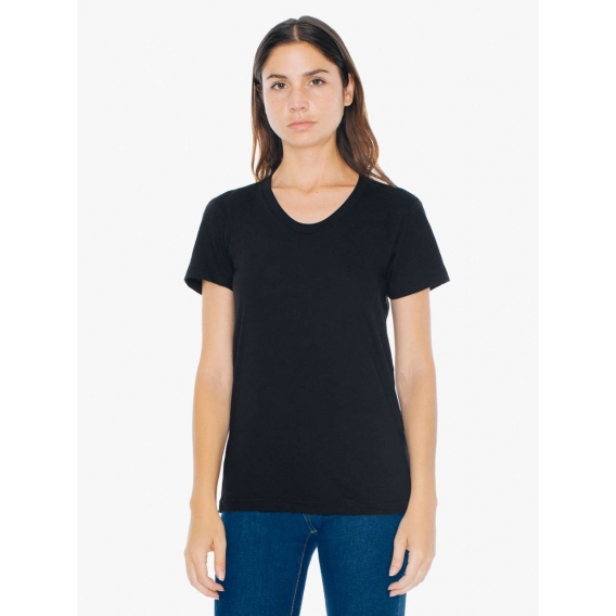 WOMEN'S POLY-COTTON SHORT SLEEVE T-SHIRT