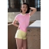 WOMEN'S POLY-COTTON RINGER T-SHIRT