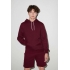 UNISEX MOCK TWIST PULLOVER HOODED SWEATSHIRT