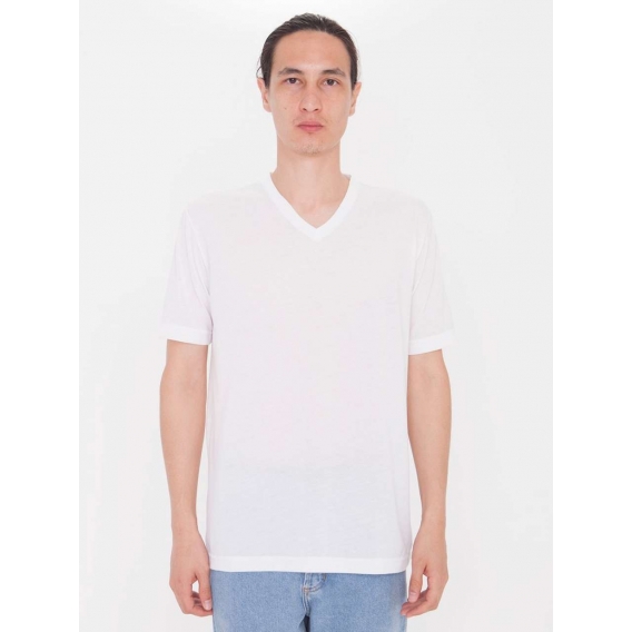 UNISEX SUBLIMATION SHORT SLEEVE CLASSIC V-NECK T-SHIRT