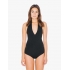 WOMEN'S COTTON SPANDEX HALTER BODYSUIT