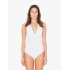 WOMEN'S COTTON SPANDEX HALTER BODYSUIT