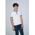 UNISEX POLY-COTTON Y-NECK RINGER TEE