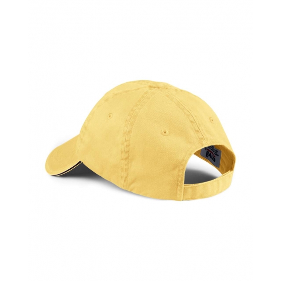 SOLID LOW-PROFILE SANDWICH TRIM TWILL CAP