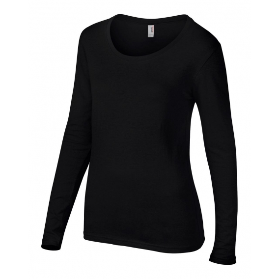 WOMEN’S FEATHERWEIGHT LONG SLEEVE SCOOP TEE